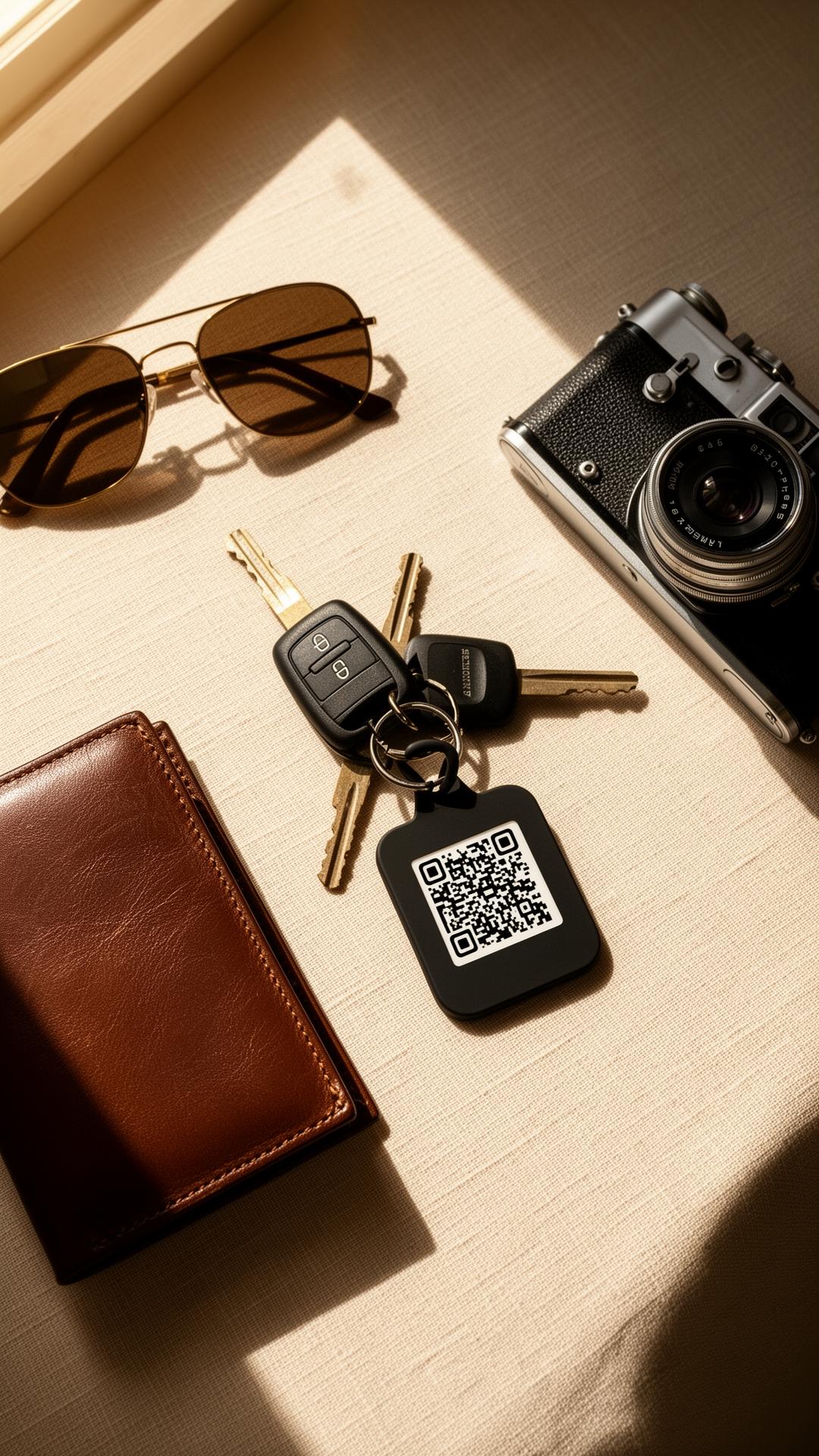 QTagBack everyday QR recovery tag