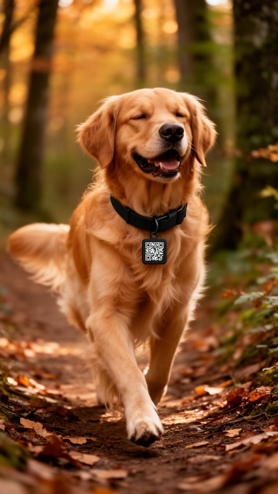 QTagBack pets QR recovery tag